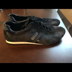 Black Coach Kathleen Sneakers